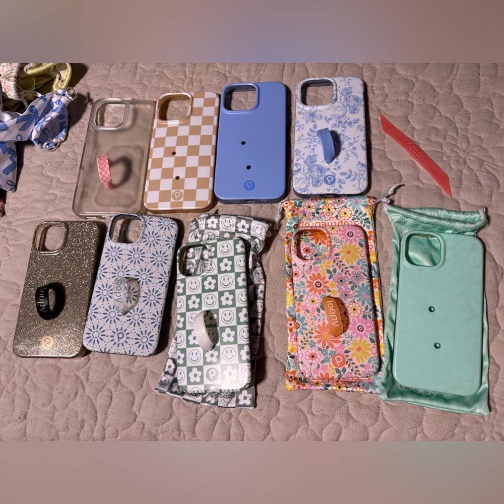 Loopy Floral and Patterned Phone Cases